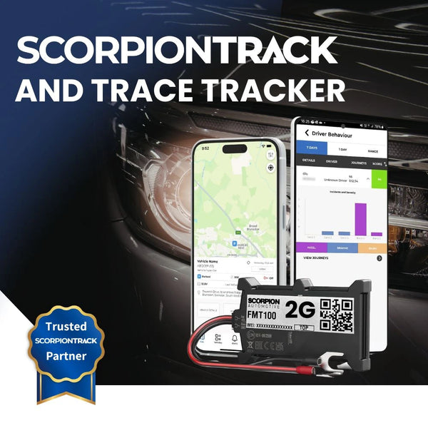 2G ScorpionTrack and Trace Tracker 12 Month Subscription Installation