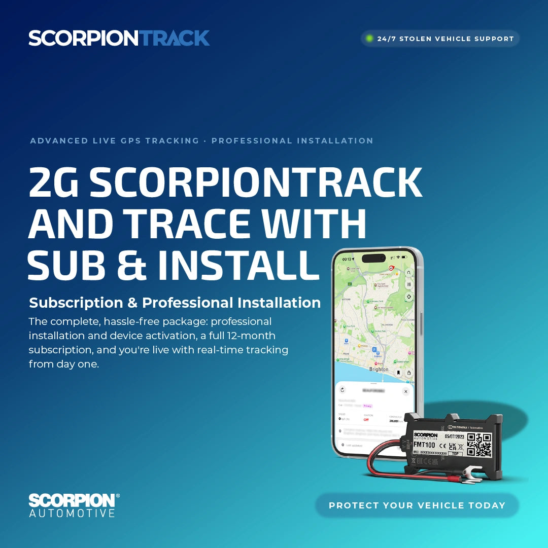 2G ScorpionTrack and Trace Install - Tracker Team