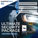 Ultimate Security Package with Front Dashcam: Autowatch Ghost Immobiliser 3, Scorpion S5 Vehicle Tracker & Thinkware F70 PRO (Front) Dashcam