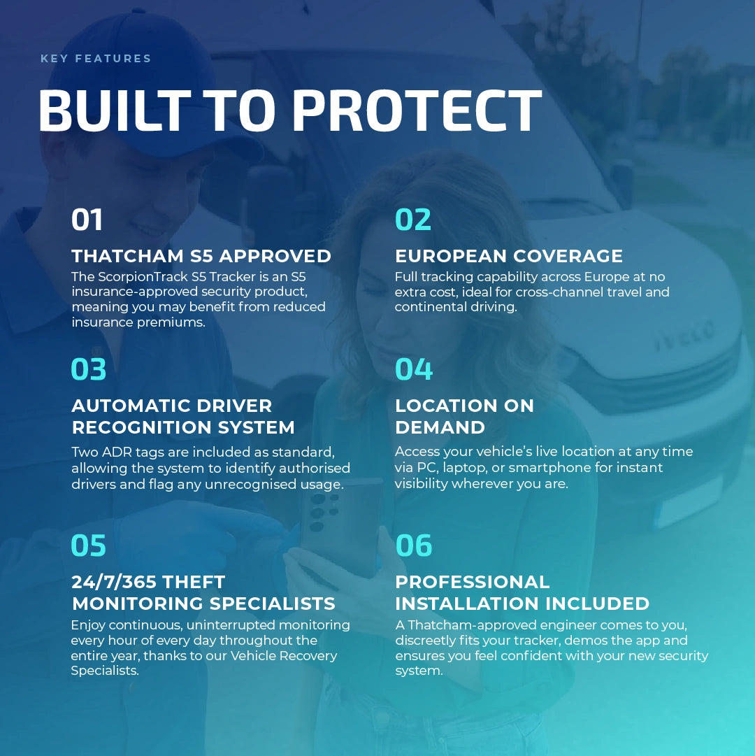 ScorpionTrack Driver S5 Key Features - Tracker Team