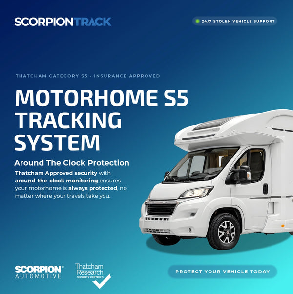 ScorpionTrack S5 Motorhome Tracker - Tracker Team
