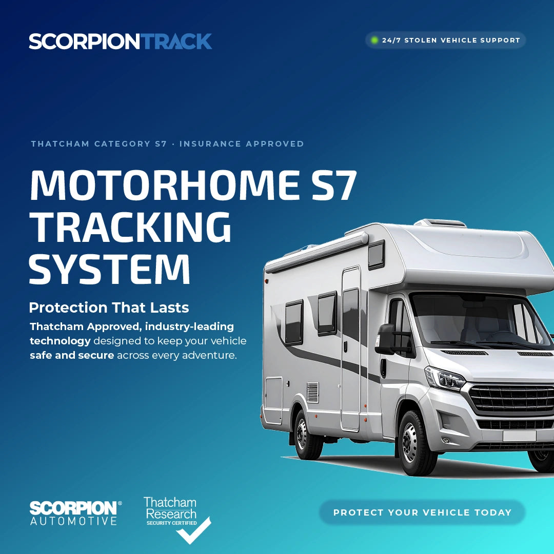 ScorpionTrack S7 Motorhome Tracker - Tracker Team