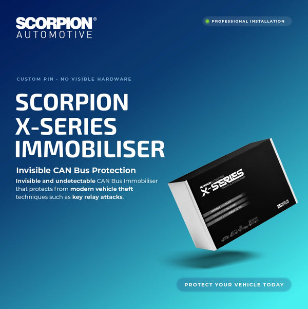 Scorpion X-Series Immobiliser - Tracker Team