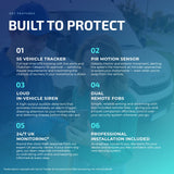 Toad Motorhome Alarm Key Features - Tracker Team