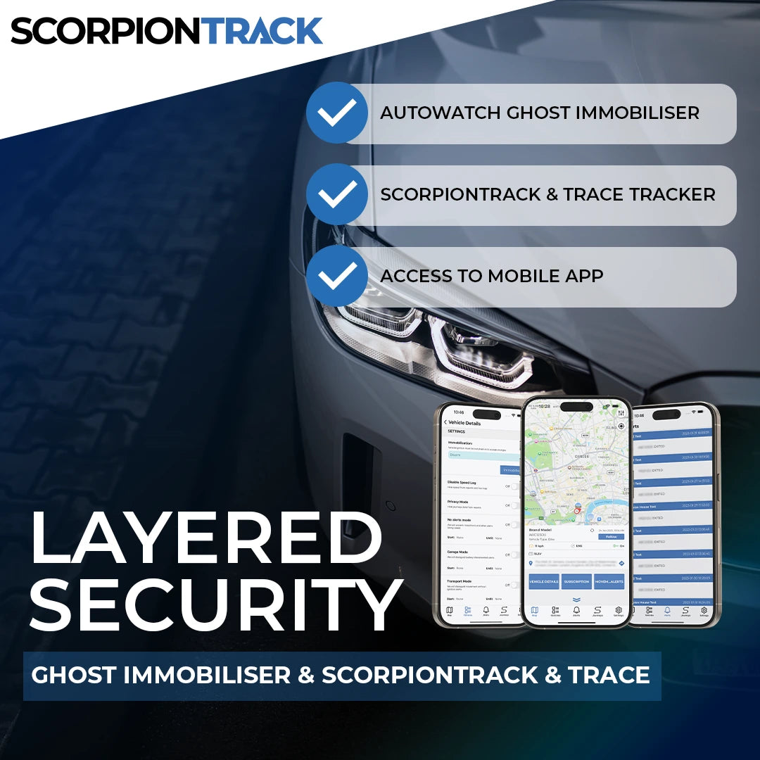 Ghost Immobiliser and ScorpionTrack and Trace