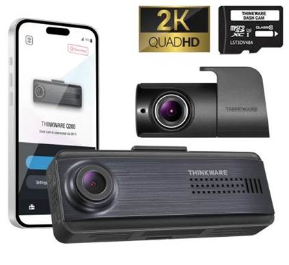Thinkware Q200 Front & Rear